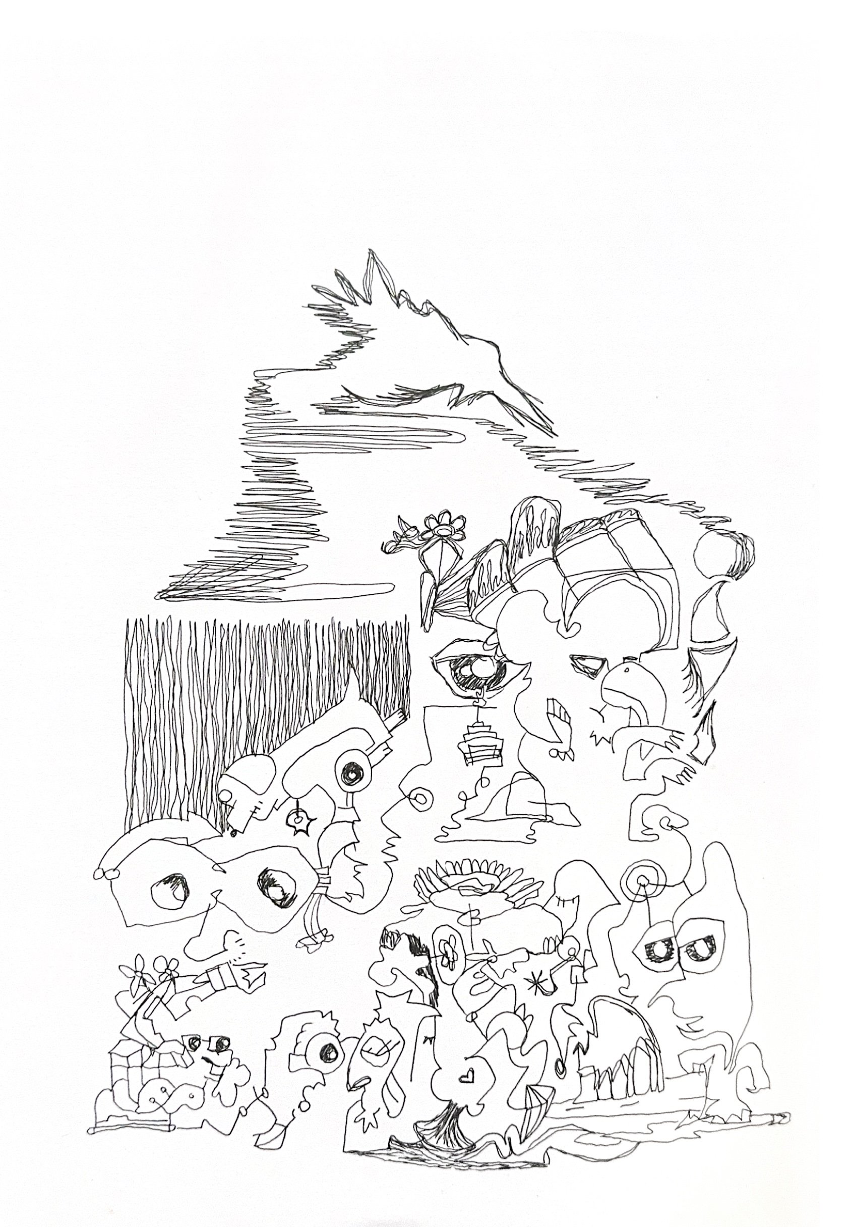 Reflection Of A Bird, 2025